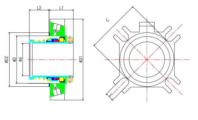 Single Cartridge Seals S22